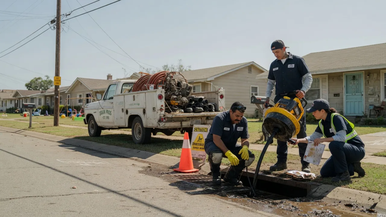 Drain Cleaning in State Line, MS near me